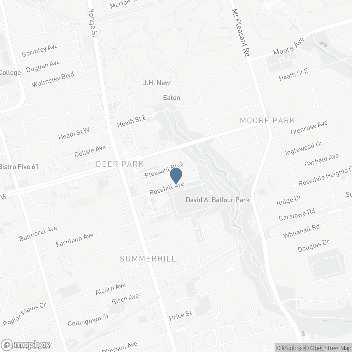 805 - 70 ROSEHILL AVENUE, Toronto, Ontario M4T 2W7